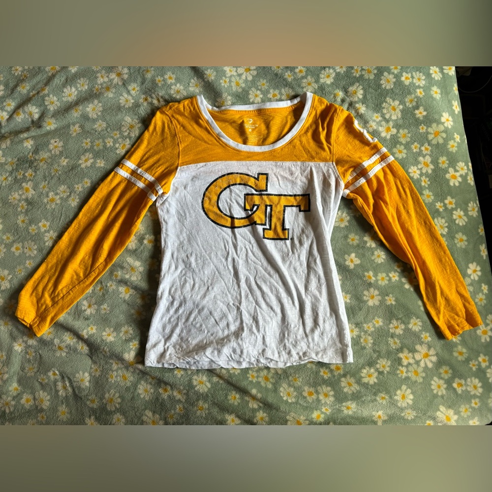 Georgia Tech long sleeve lightweight T-shirt